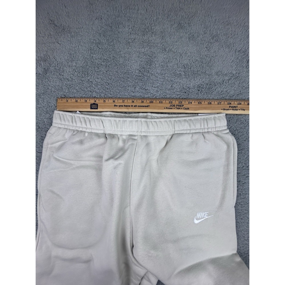 NEW Nike Mens Club Fleece Jogger Pants Light Bone SIZE XXL Tall BV2671-072 - Picture 7 of 8